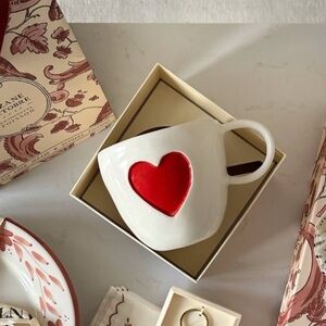 Sezane Heart Mug NWT 🏷️